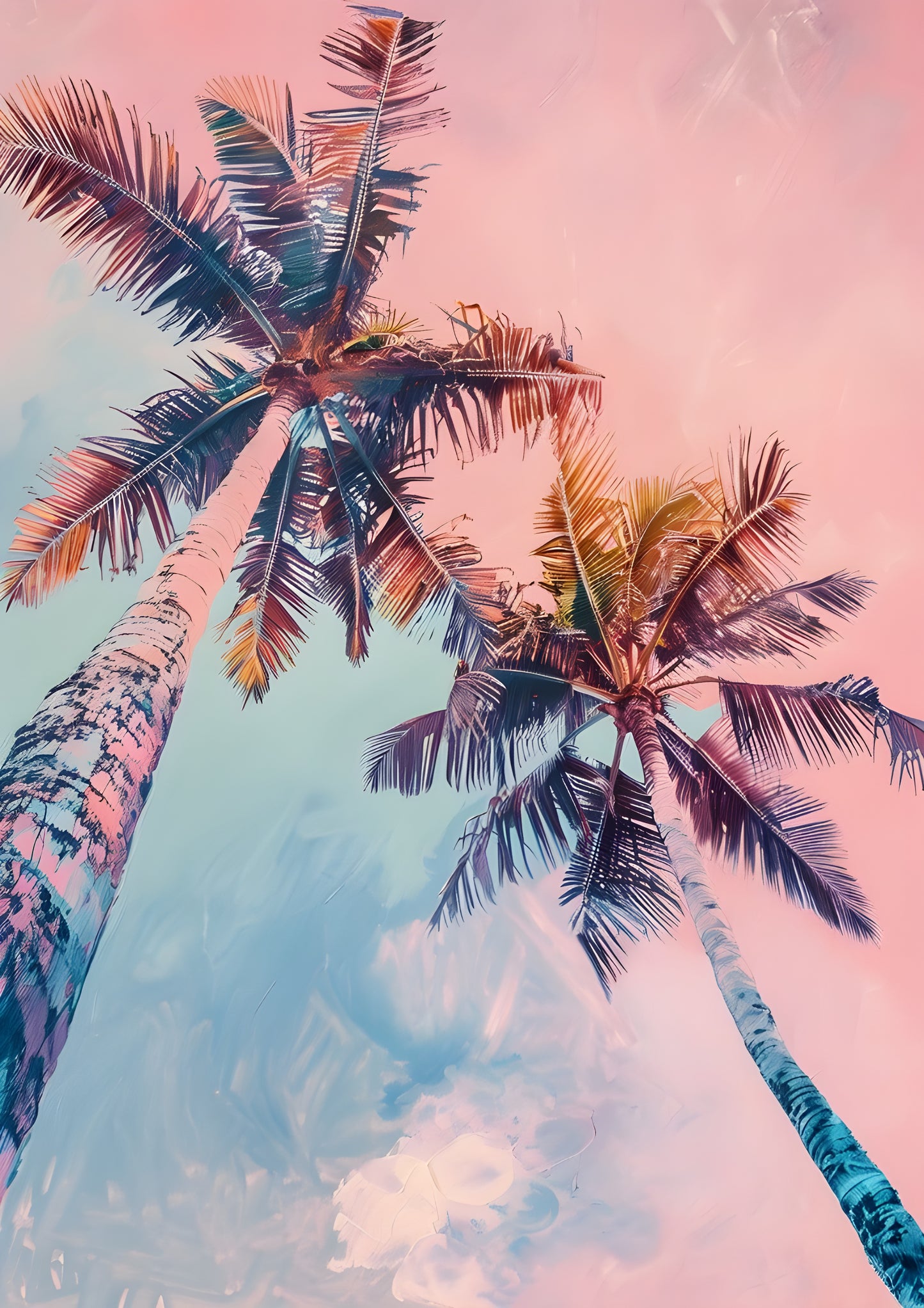 Print - "Pink Palmtree"