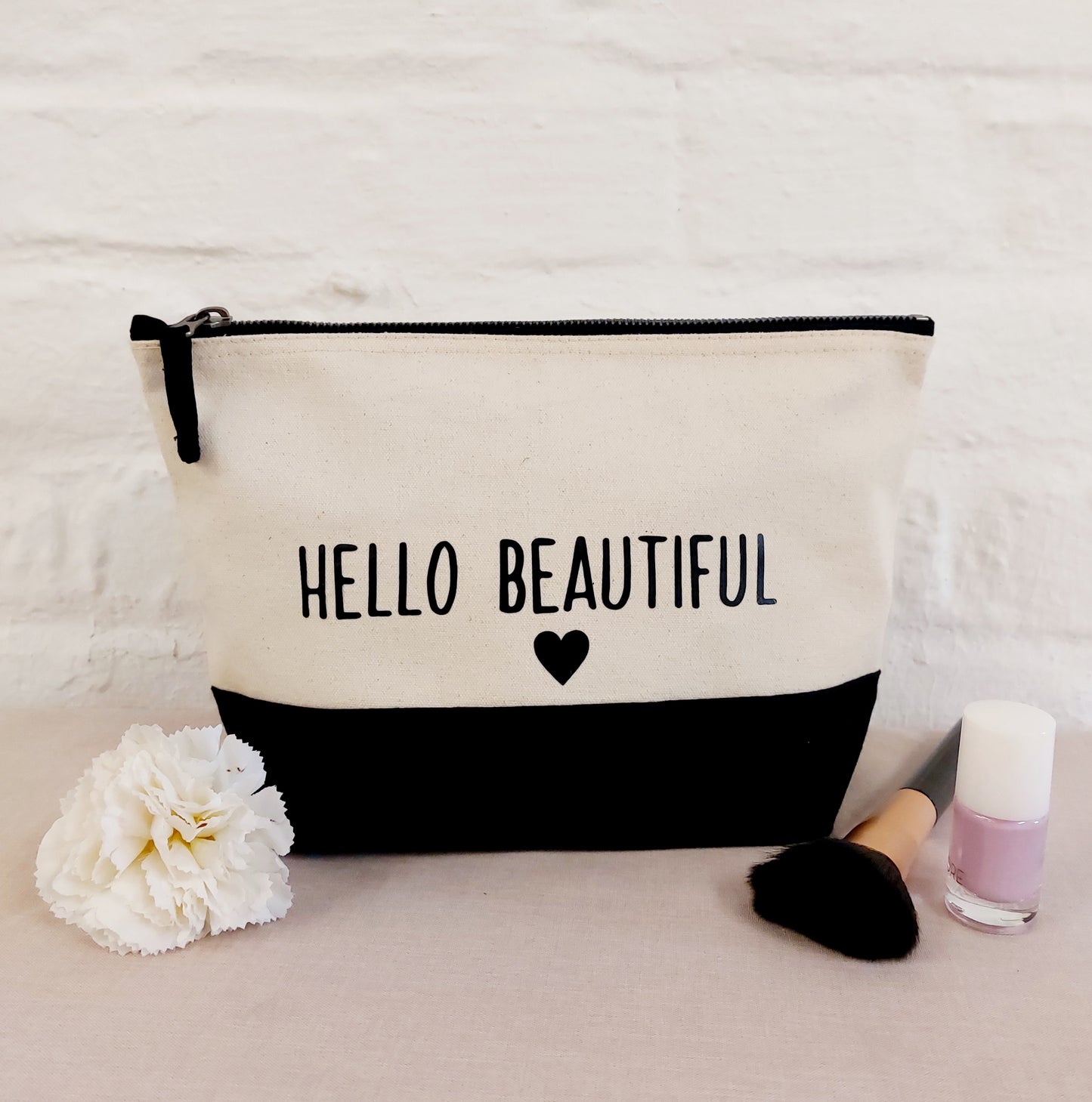 Kosmetik-Taschen im Set, 100% Baumwolle