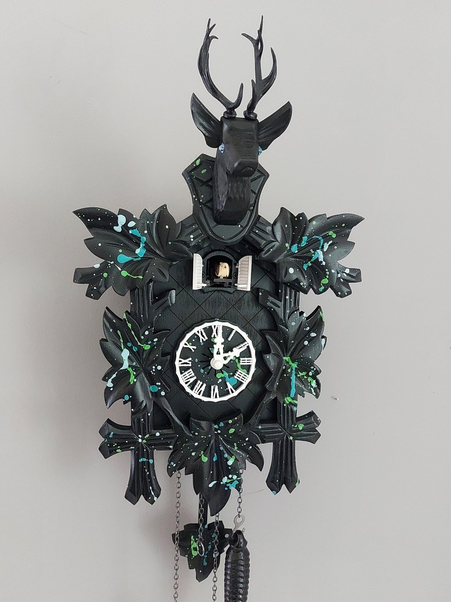 My POP ART Kuckoo - black (UNIKAT)
