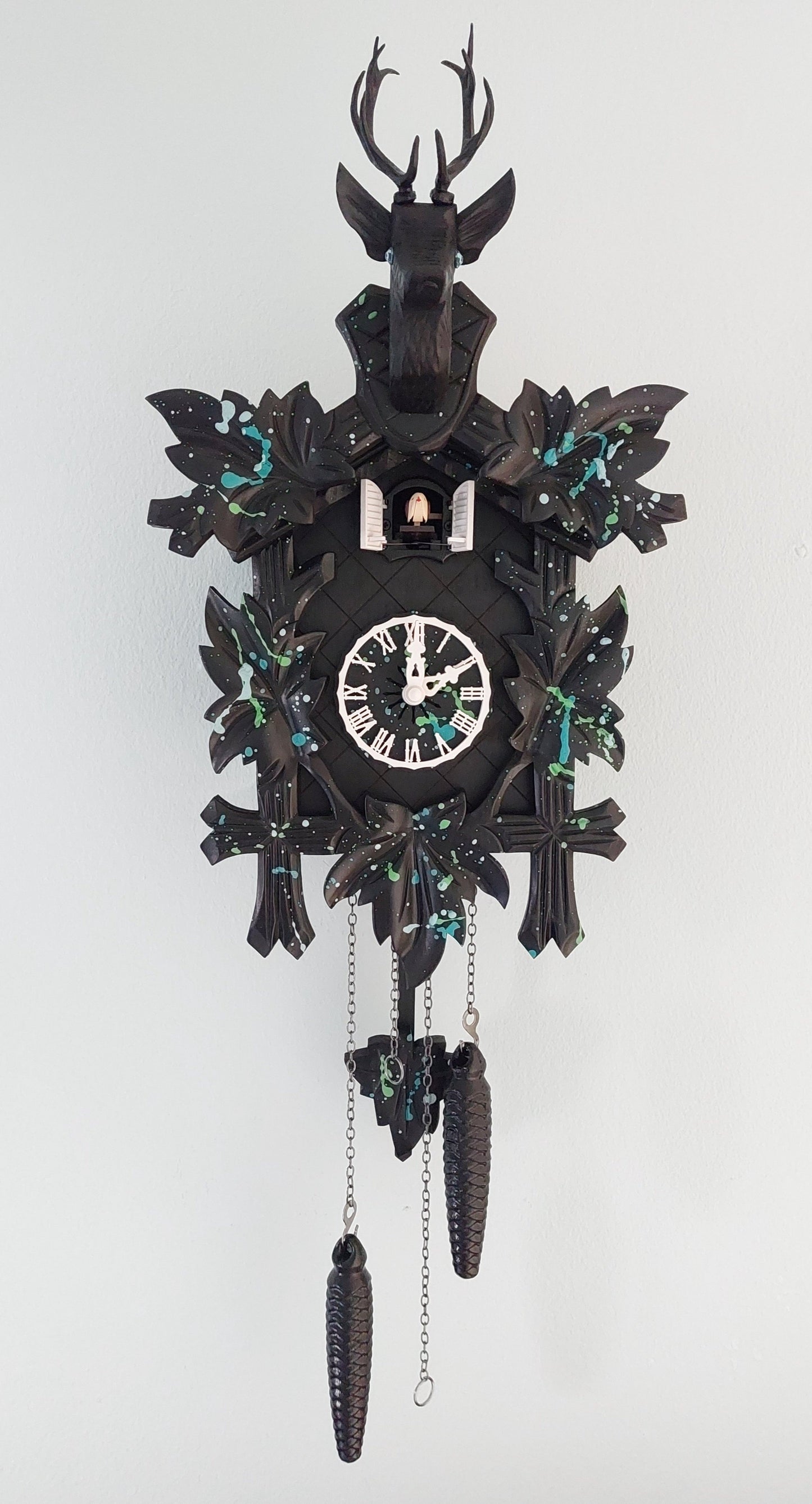 My POP ART Kuckoo - black (UNIKAT)