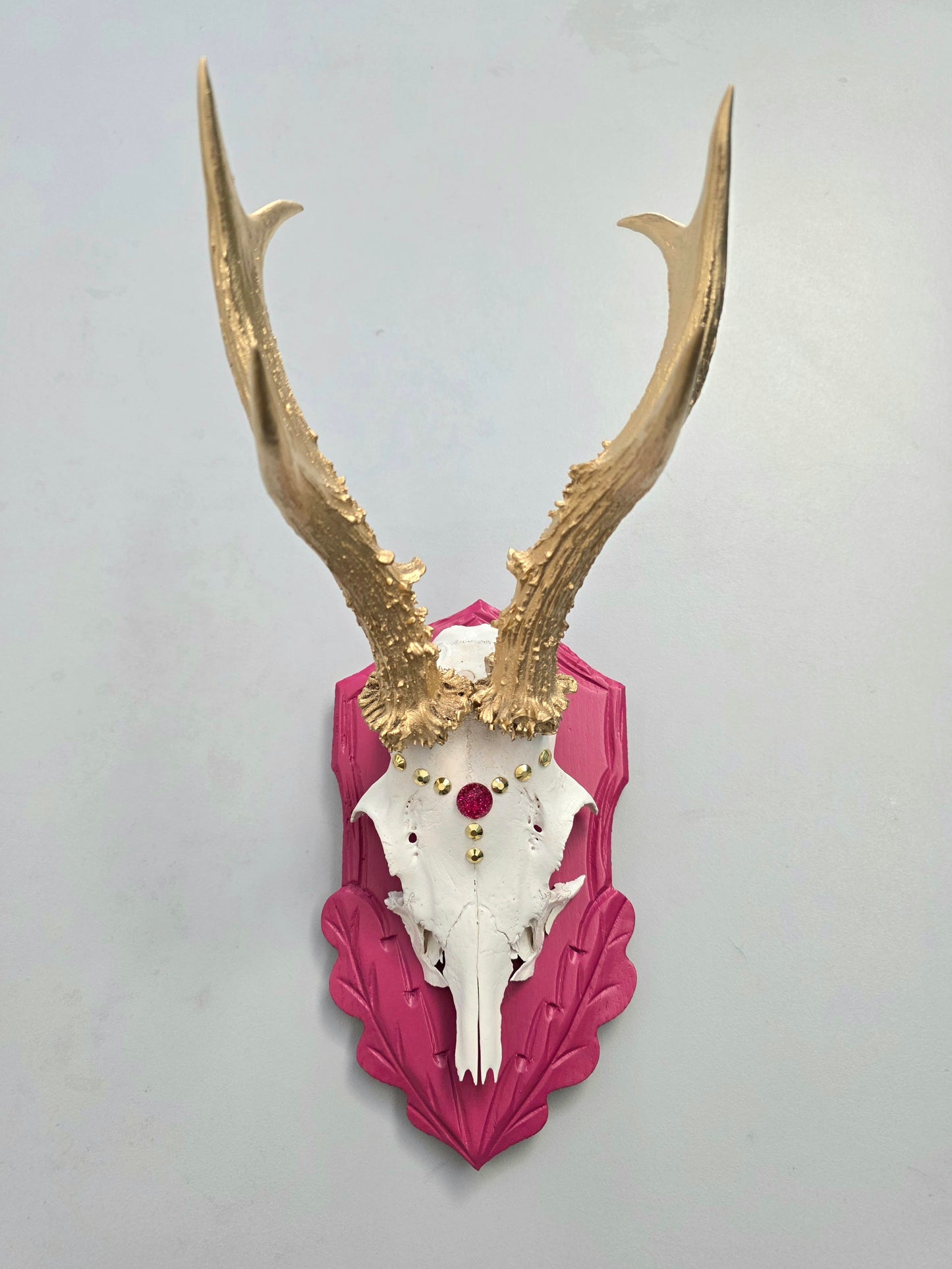 Natur Geweih "Pink & Gold"