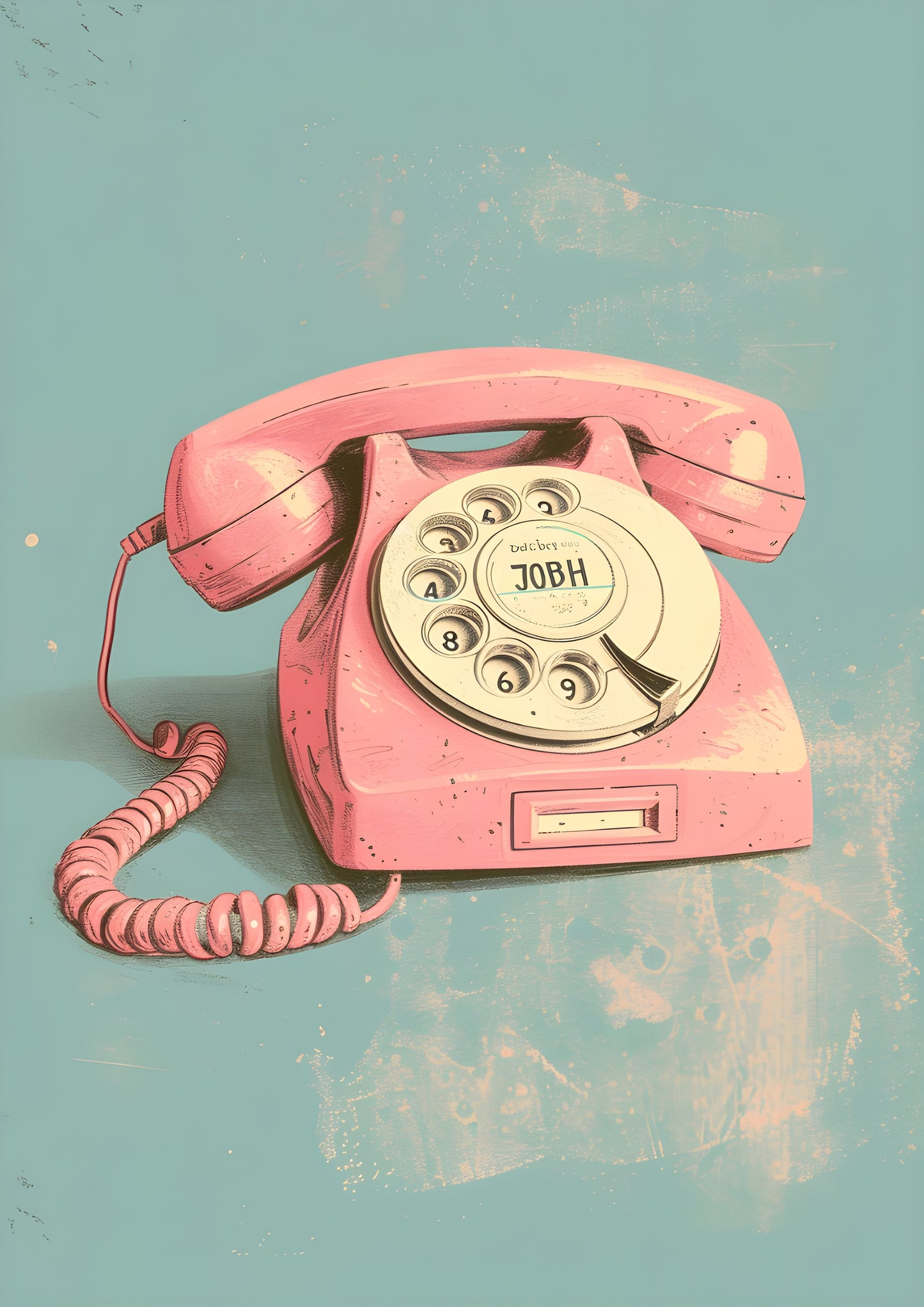 Print - "Pink Phone"
