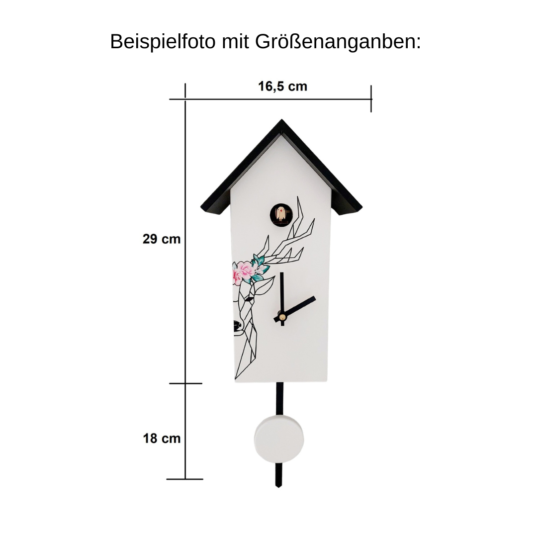 My Modern Look Kuckoo (Weiß & Pink)
