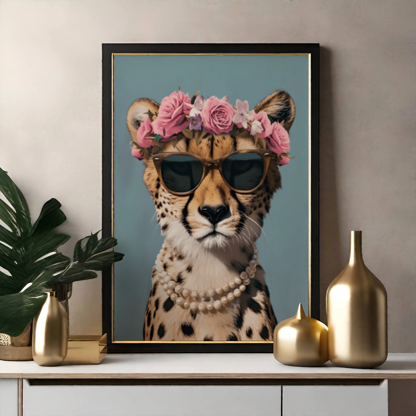Print - "Lady Gepard"
