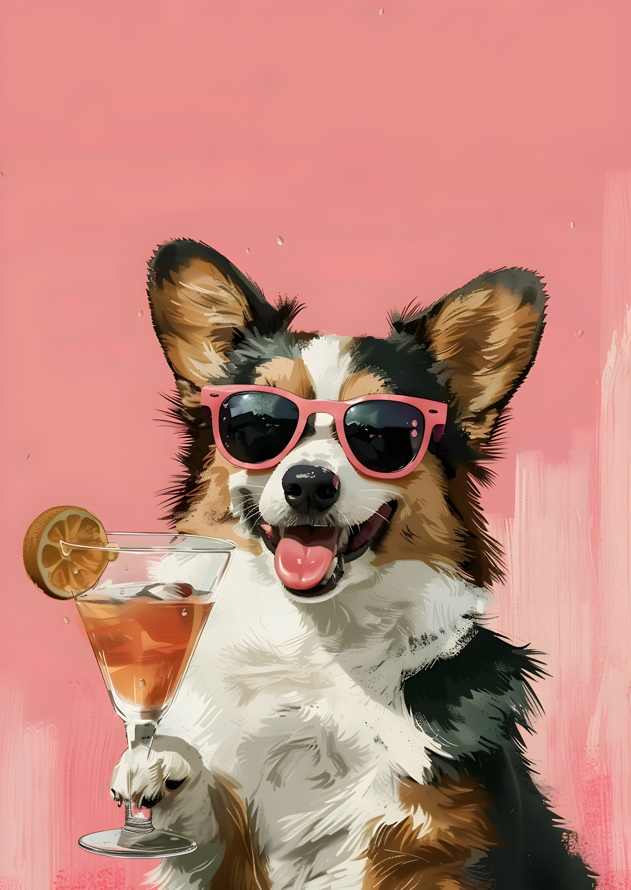 Print - Happy Dog No 1