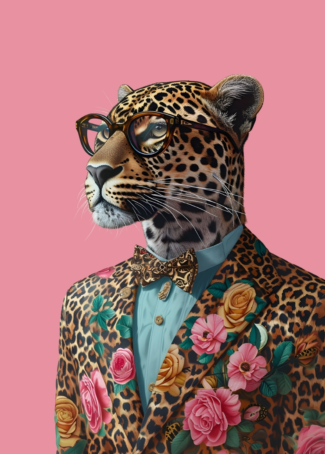 Print - "Pink Leo" No 2