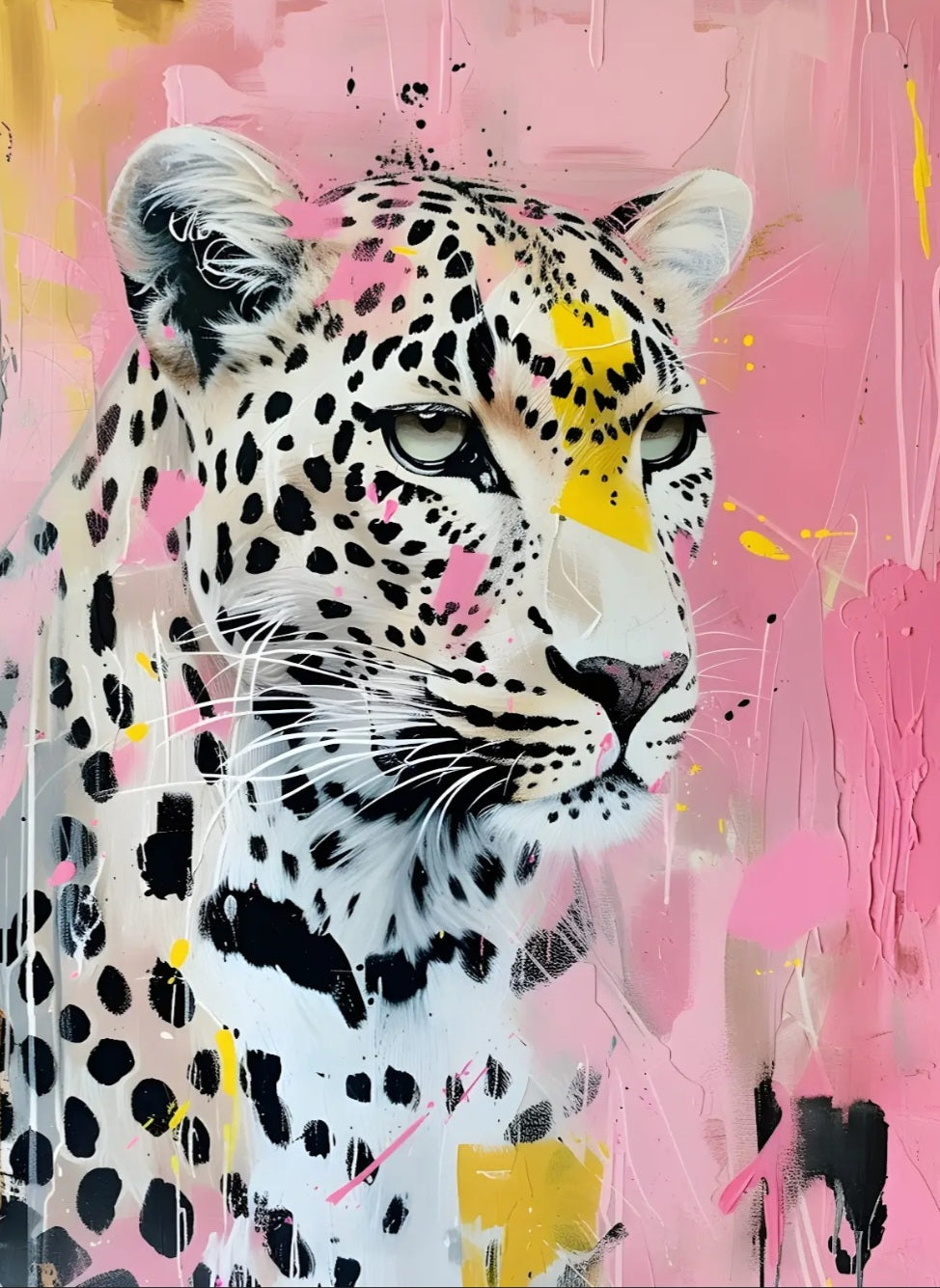Print - "Colorful Gepard"