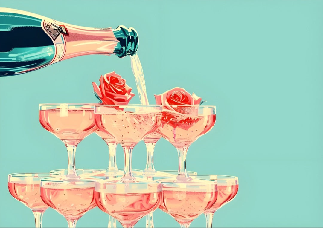 Print - "Time for Champagne"