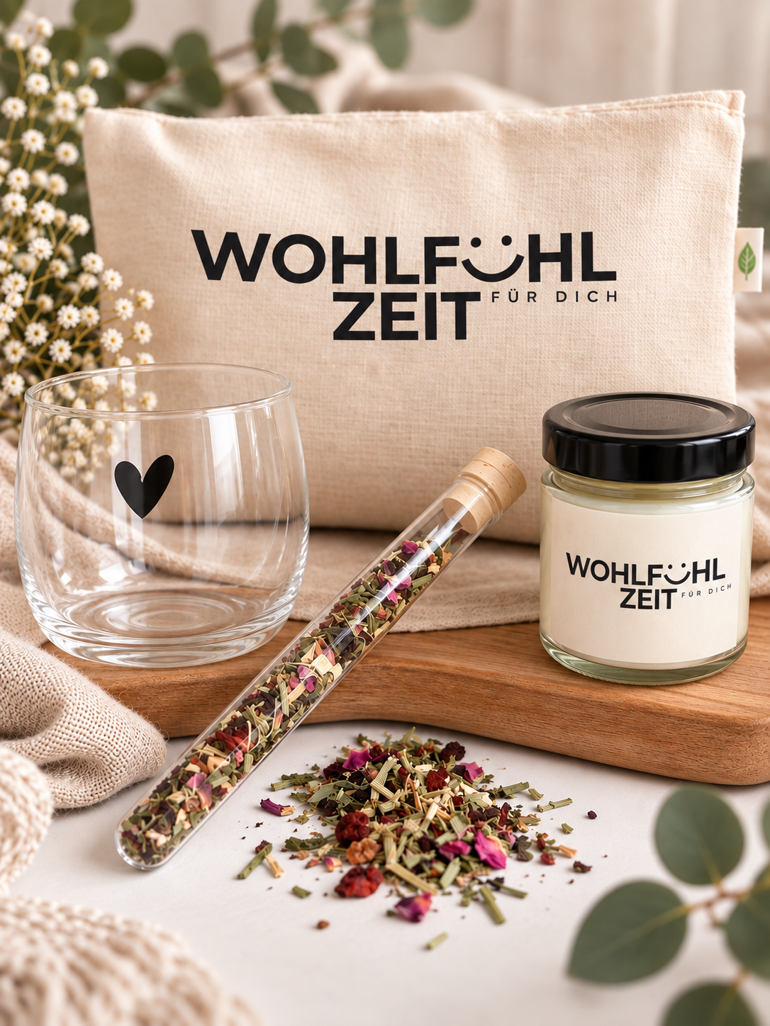 Geschenkset "kleine Wohlfühlzeit" Für Dich