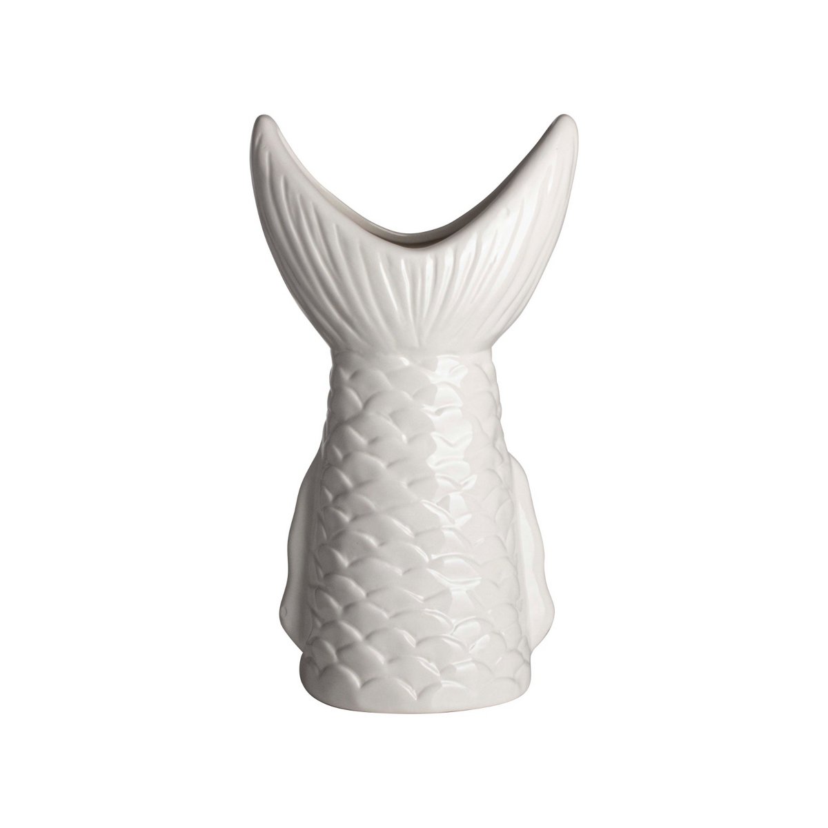 Keramik Vase "Sea", Weiß