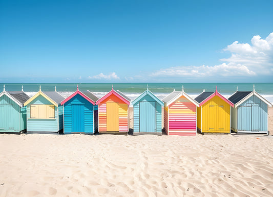 Print - "Beach Houses"