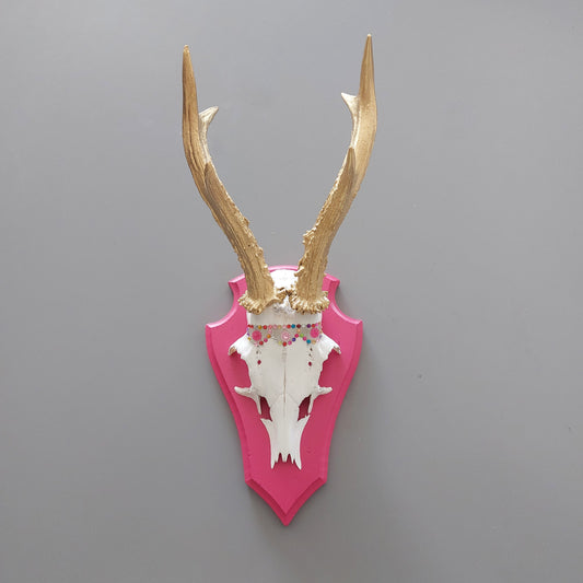 Natur Geweih "Pink"