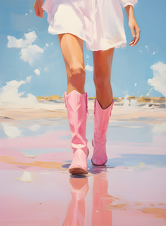 Print - "Beach Walk"