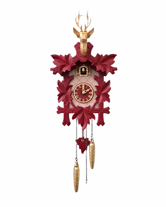 Moderne Kuckucksuhr: My "Bordeaux" Kuckoo