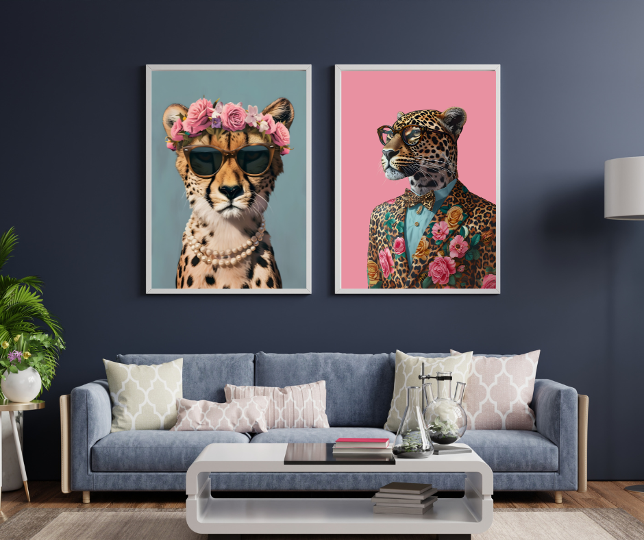 Print - "Lady Gepard"