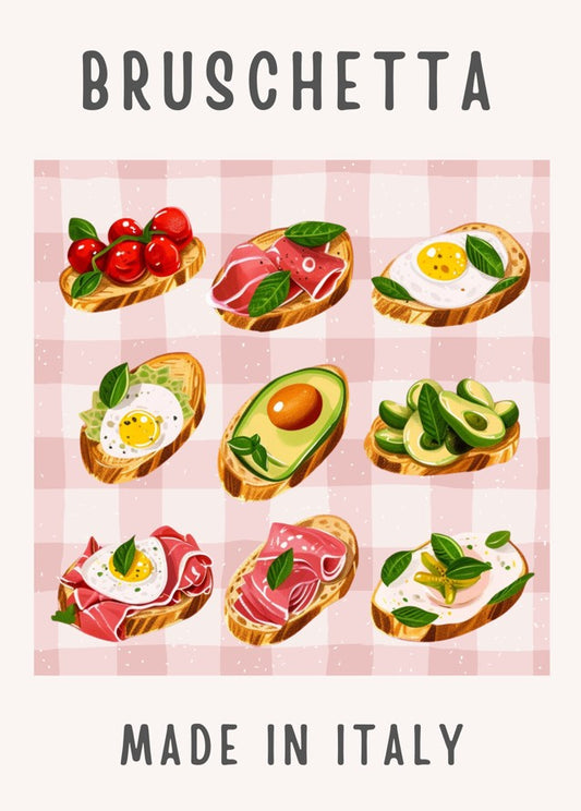 Print - Bruschetta