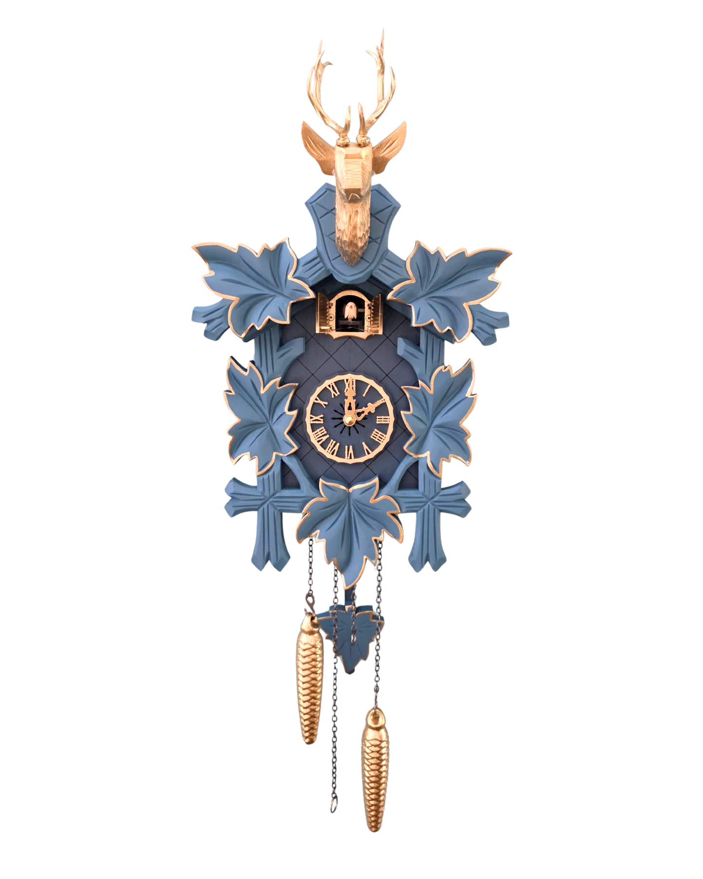 Moderne Kuckucksuhr: My "Blue Mountain" Kuckoo