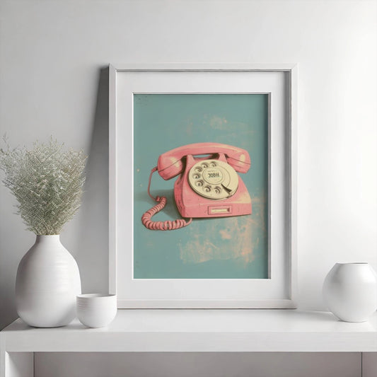 Print - "Pink Phone"