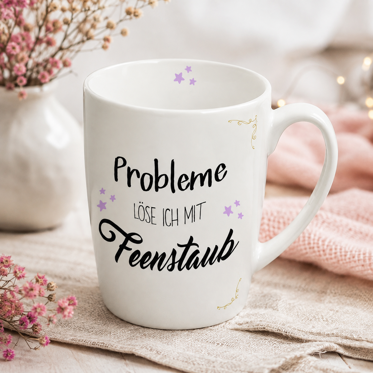 Keramiktasse "Feenstaub"