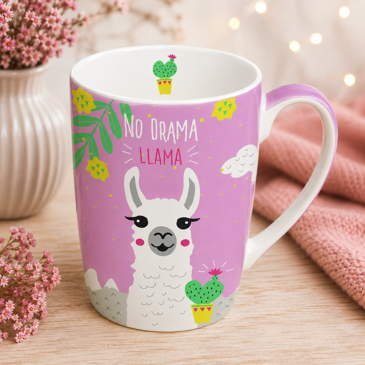 Keramiktasse "No Drama - Lama"