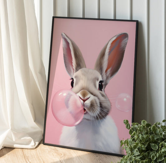 Print - "Bubble" Hase