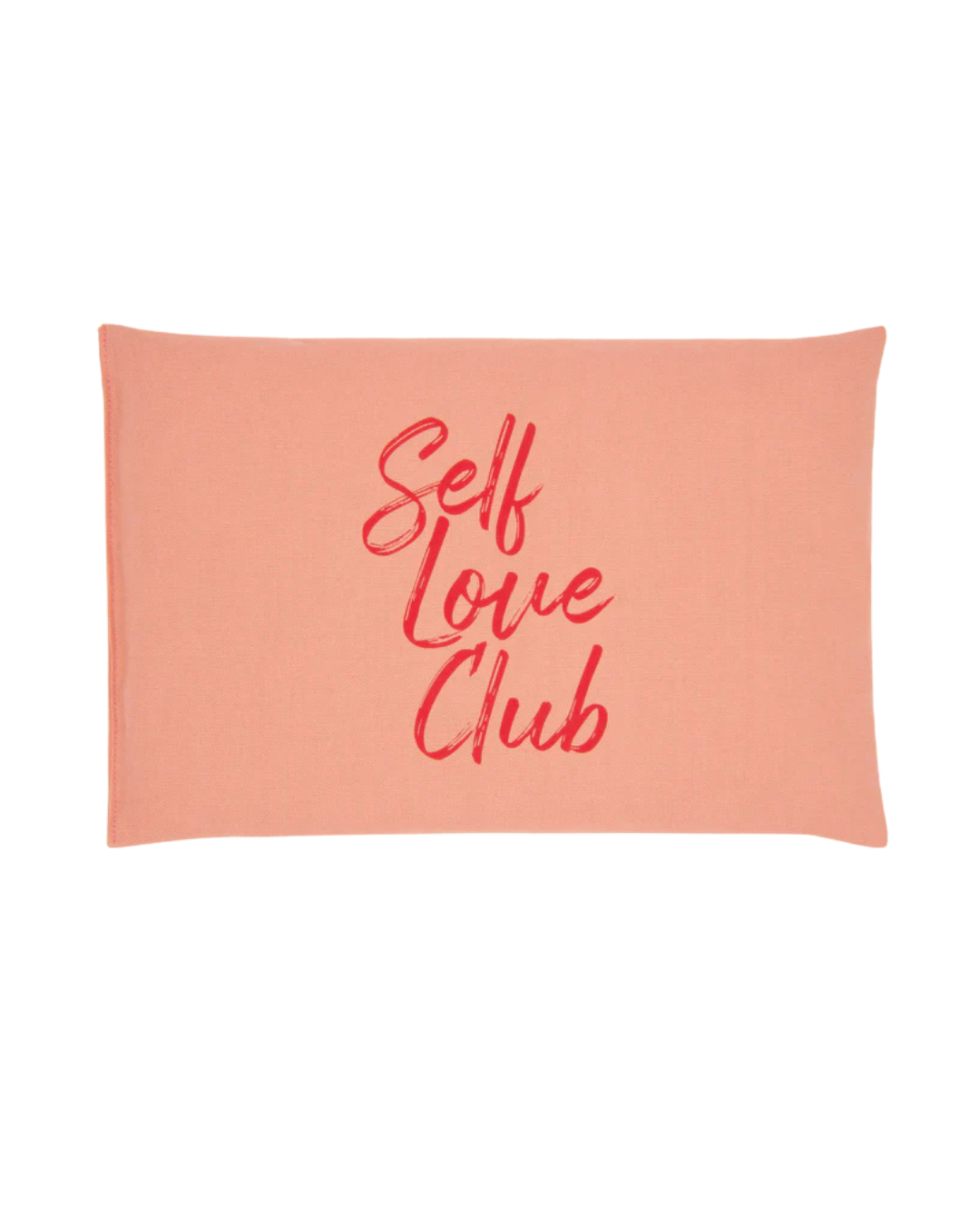 Natürliches Kirschkernkissen "Self Love Club" 100% Bio-Baumwolle