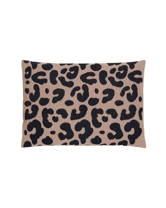 Natürliches Kirschkernkissen "Leo" 100% Bio-Baumwolle