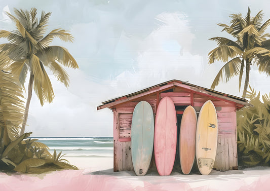Print - "Beachhouse" No 2