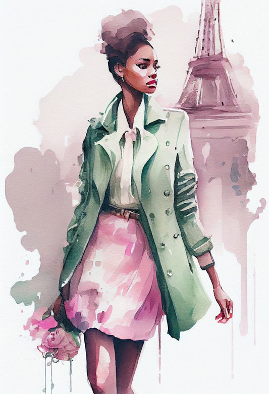 Print - Paris Girl