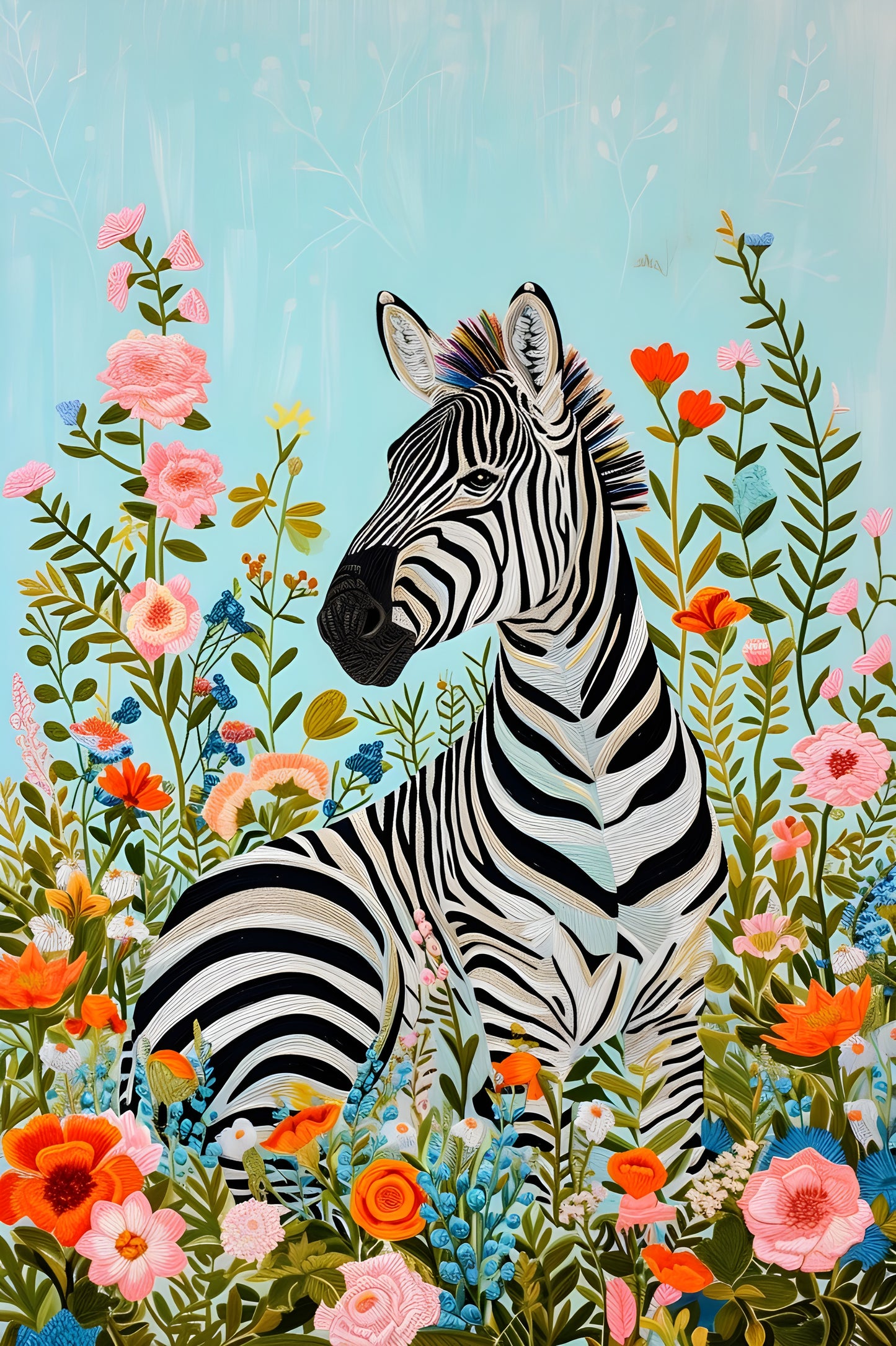 Print - "Zebra No 2"