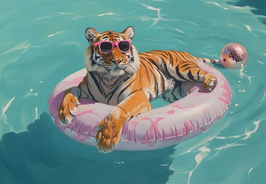 Print - California Tiger No 2