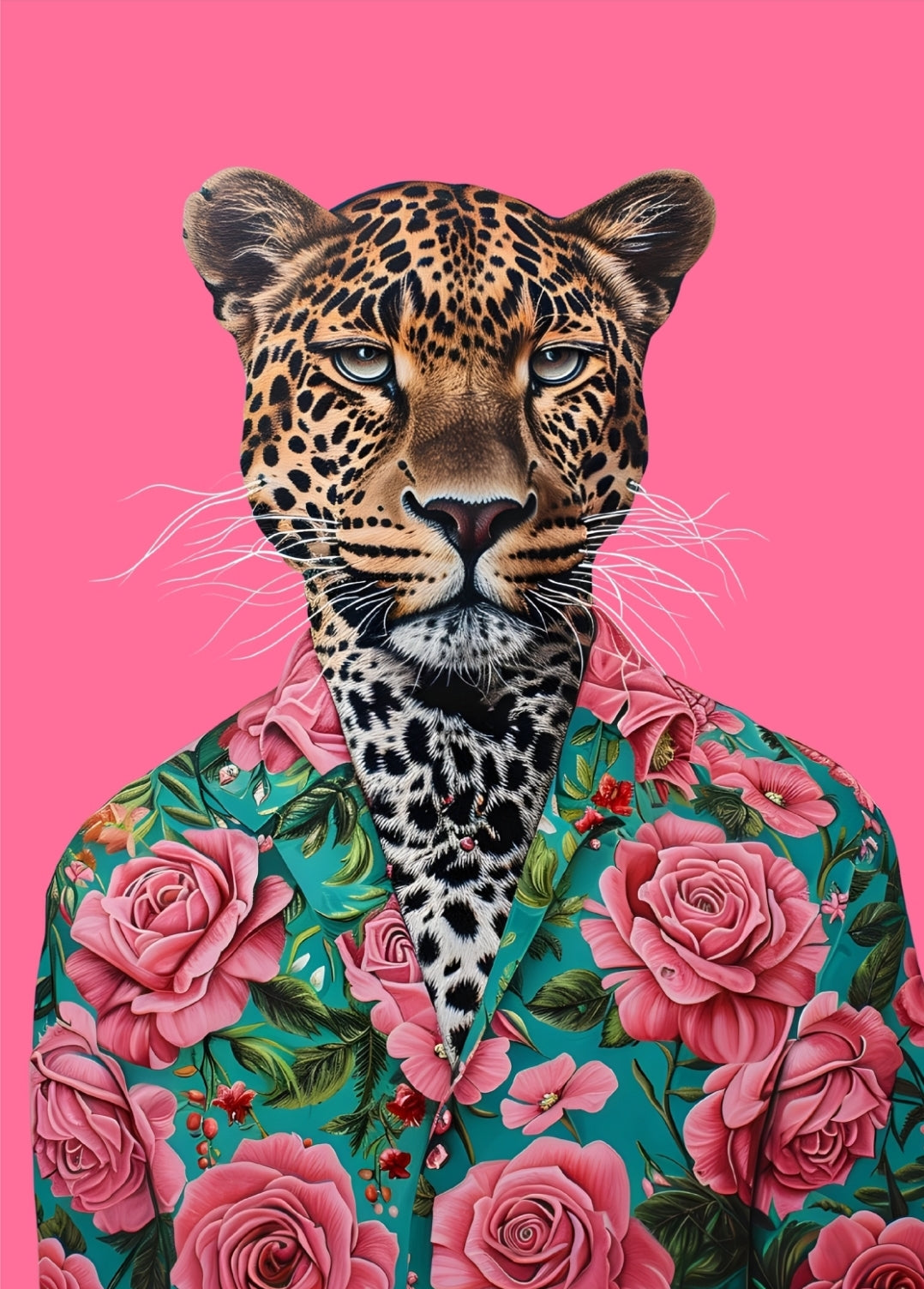 Print - "Pink Leo" No 1
