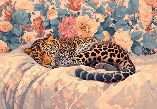 Print - "Sleeping Gepard"