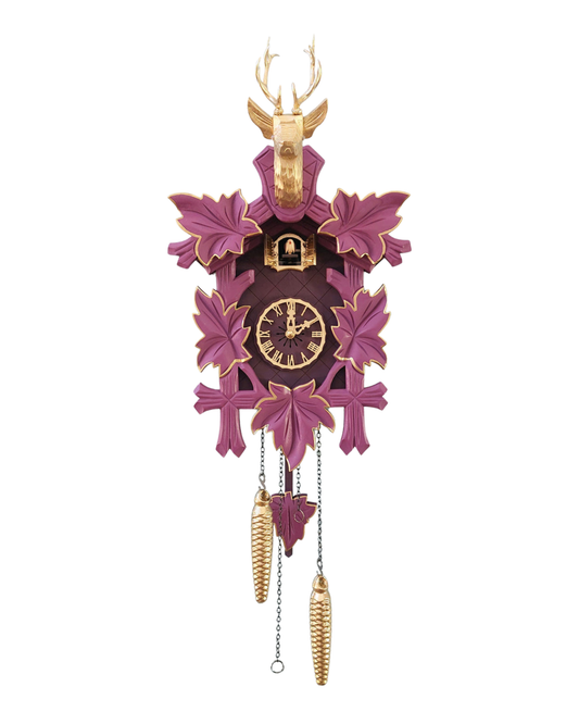 Moderne Kuckucksuhr: My "Purple Passion" Kuckoo