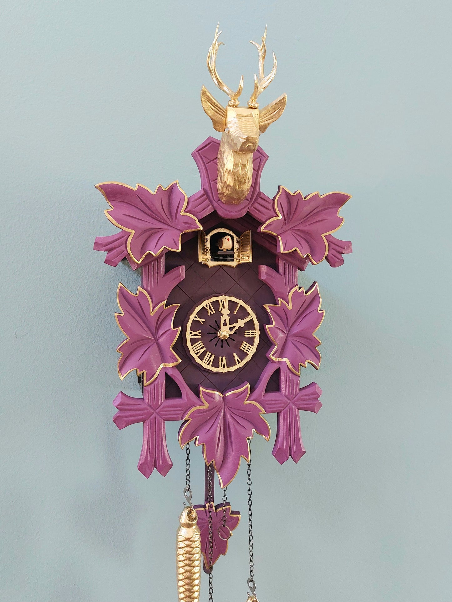 My Purple Passion Kuckoo, mit Gold oder Silber