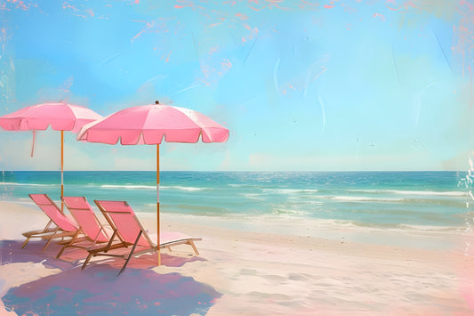 Print - "Beach please"